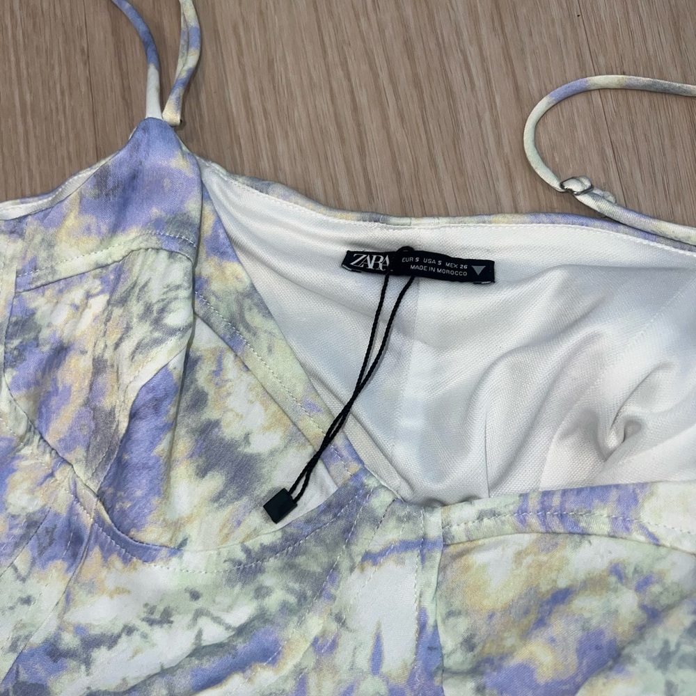 Zara Pastel Tie-Dye Camisole - Picture 4 of 5